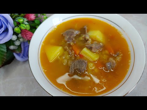 Видео: Ауызашарға горох сорпасын дайындаймыз. Гороховый суп. Pea soup