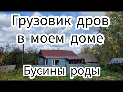Видео: Грузовик дров в моем доме. Бусины роды.