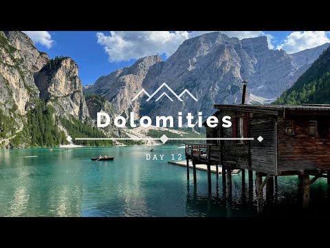 Видео: 8. Озеро Брайес, форты и неудавшийся подъём на Monte Tudaio | Лето в Доломитах