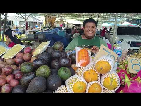 Видео: Небольшой тайский рынок Най Янг Пхукет.