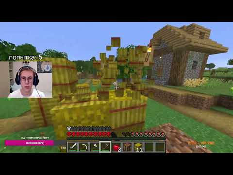 Видео: ночной майнкрафт