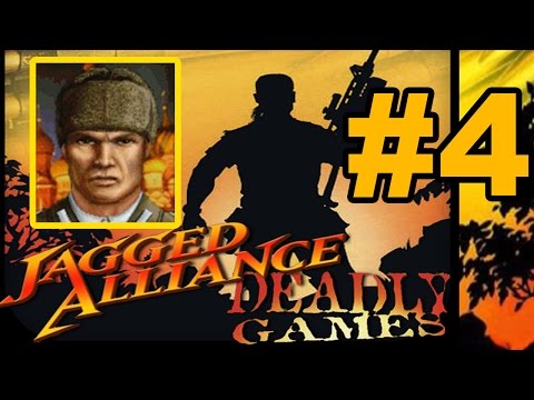 Видео: Прохождение Jagged Alliance Deadly Games #4 - с комментариями