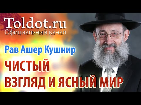 Видео: Рав Ашер Кушнир. Чистый взгляд и ясный мир. Месилат Йешарим 52