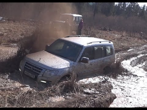 Видео: Mitsubishi Pajero 4. ПЕРВЫЙ ВЫЕЗД на бездорожье. Отчаянный Лайт с командой TROPHY LIFE