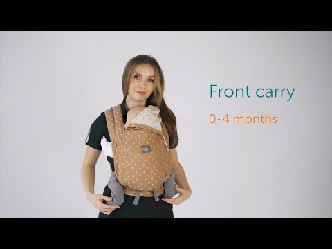 Видео: Слинг с рождения ЛавТай от Love & Carry®  |  Инструкция  0-4 мес.