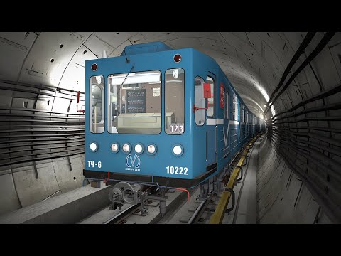 Видео: Самый квадратный поезд метро теперь в Metrostroi! - Запуск и обкатка 81-540.1 "Боинг"