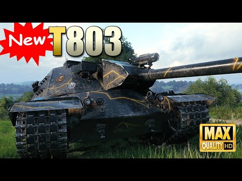 Видео: Новый T803: тяжёлый танк 11-го уровня начинается с бойни - World of Tanks