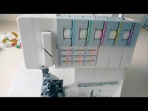 Видео: #Pfaff 4852 Программа 07,заправка нитей. 🎀