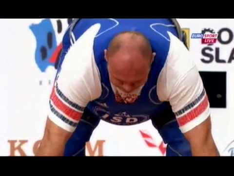Видео: Мужчины +105 кг Толчок ЧМ-2013