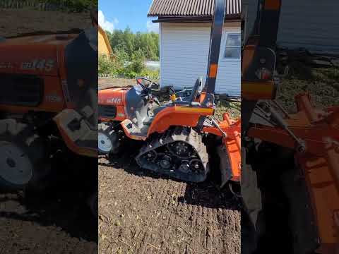 Видео: Kubota gb 145 pc что может этот трактор