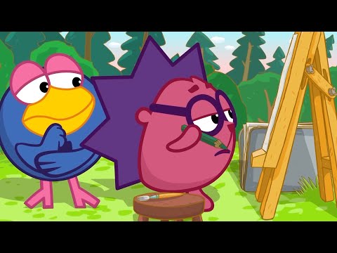 Видео: Смешарики | Лучшие серии нового сезона про искусство. Смотреть онлайн. Мультики для детей.