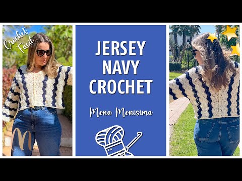 Видео: Как Смастерить "Jersey Navy" на Крючке: Пошаговое Руководство – Легкий Туториал 🧶