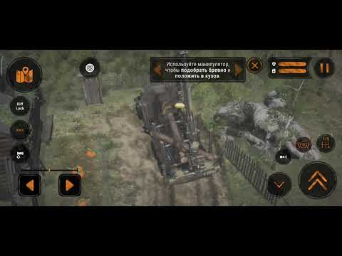 Видео: Mudrunner Mobile Прохождения Миссии 6 Оператор крана