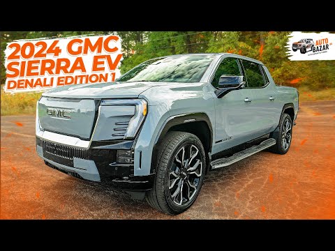 Видео: Роскошный GMC Sierra EV Denali Edition 1: обзор и тест-драйв электрического пикапа премиум-класса