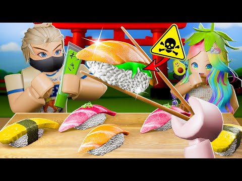 Видео: ЕДИМ СУШИ, НО ВЫЖИВЕТ ТОЛЬКО ОДИН! Poison Sushi Challenge!