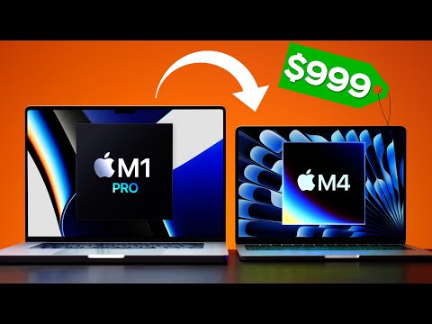 Видео: И ЭТО За 80тр?! M4 MacBook Air vs M1 Pro MacBook Pro Сравнение