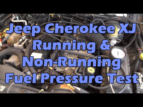 Видео: Как проверить давление топлива на Jeep Cherokee XJ