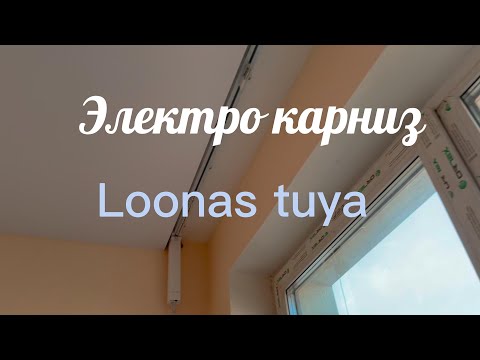 Видео: Электрический карниз Loonas Tuya WiFi