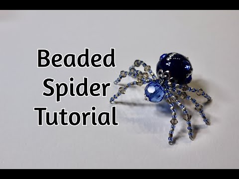 Видео: Я хотела сделать пауков из бисера и просто обязана была поделиться!!!