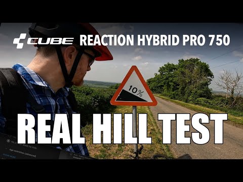 Видео: Cube Reaction Hyrbid Pro 750 — РЕАЛЬНЫЙ тест на подъёмах