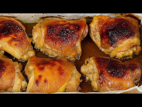 Видео: Куриные бедра в духовке ❗Вкуснее, чем на сковороде😊 Вкусный и быстрый ужин для семьи‼️
