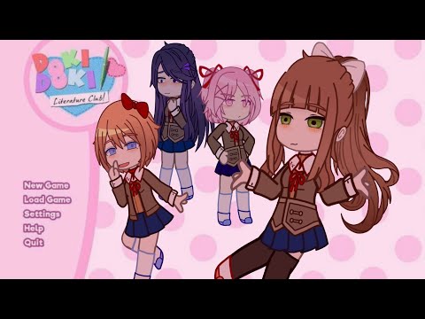 Видео: ♡ || клип – лишь моника [ just monika ] || ♡ DDLC ♡ || гача клуб [ gacha club ] || ♡