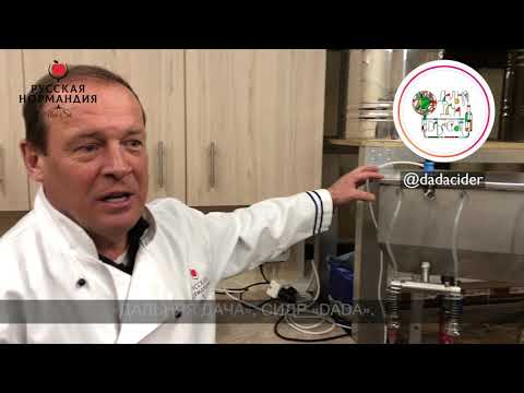 Видео: Русская Нормандия: Розлив сидра. Урожай 2019 г!