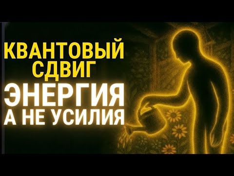 Видео: КВАНТОВЫЙ СДВИГ: Перестаньте сопротивляться — настройтесь на Энергию и позвольте жизни меняться само