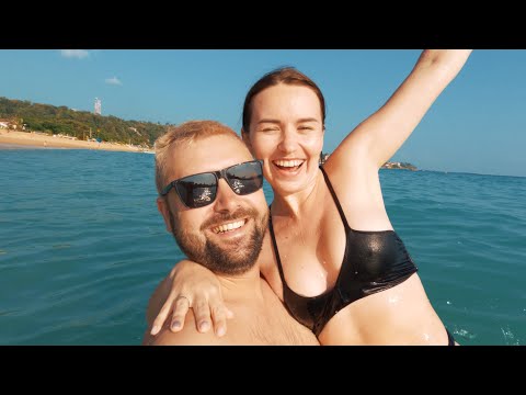 Видео: Не ждали нас тут? Новости со Шри-Ланки: крокодил в океане, стоим на гвоздях.