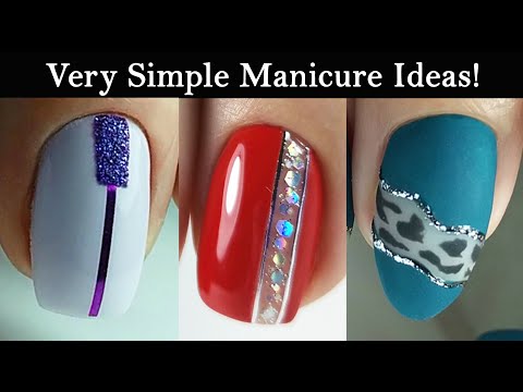 Видео: 8 EASY NAIL IDEAS! 8 ПРОСТЫХ ИДЕЙ ДЛЯ НОГТЕЙ! Маникюр