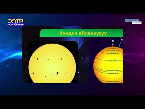 Видео: 11-класс | Физика | Күн жөнүндө жалпы түшүнүк. Жылдыздар