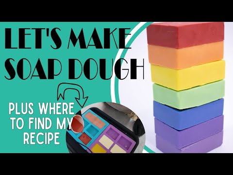 Видео: Давайте сделаем мыльное тесто! Это не так сложно, как все думают!!! И где найти мой рецепт?