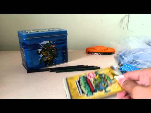 Видео: Карточки черепашки ниндзя и супер гонки