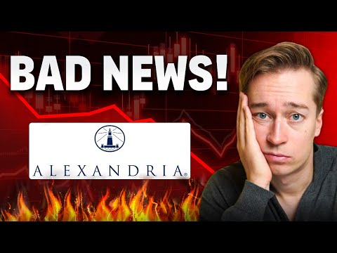 Видео: Очень плохие новости для Alexandria Real Estate (акции ARE)