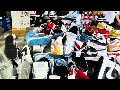 Видео: # 350. Турция. Базар в Анталии. Цены? Обувь 1,5-8€. Turkey. Market in Antalya. Prices? Shoes 1,5-8€.