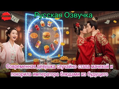 Видео: Современная девушка случайно стала мачехой и покорила императора блюдами из будущего#дорама#2025