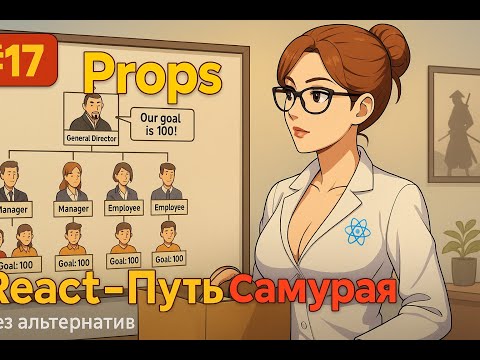 Видео: 17 / Зачем компоненту Props? Information Expert / GRASP / Курс React Путь Самурая: Без альтернатив
