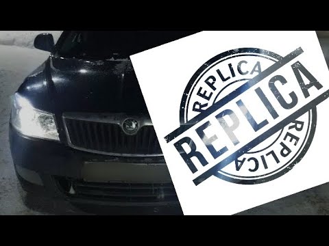 Видео: Skoda Octavia a5 Bi-led на оригинальных фарах или на аналогах