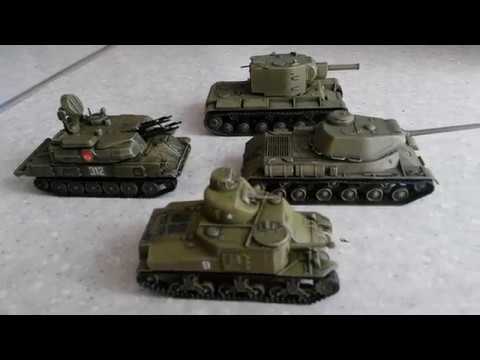 Видео: Покраска модели Ferdinand 1:100 от Звезды часть 3