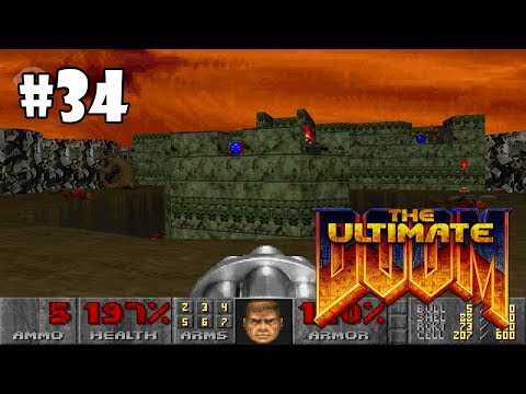 Видео: The Ultimate Doom прохождение игры - E4M6: Against Thee Wickedly (All Secrets Found)