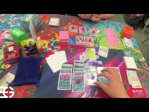 Видео: Pokemon TCG Mega Evolution POV — Гриммснарл Марни (бывший) против Мега Гардевуара (бывший)
