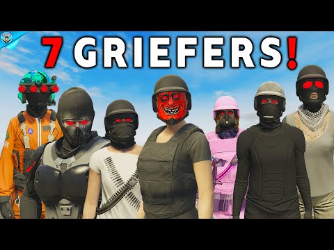 Видео: Я уничтожил 7 ГРИФЕРОВ в одном лобби в GTA Online!