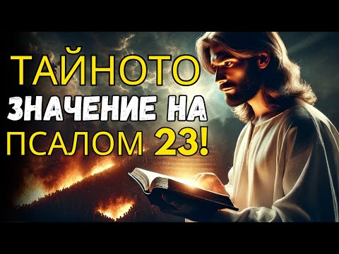 Видео: ТАЙНАТА на Псалм 23, която ще промени живота ви завинаги – повечето хора НЕ Осъзнават това!