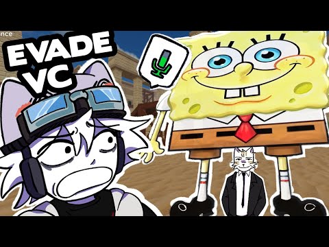 Видео: Evade VC, но это становится СТРАШНЫМ! | Смешные моменты Roblox Evade VC