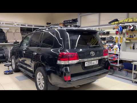 Видео: Пневмобалоны в пружины LC200