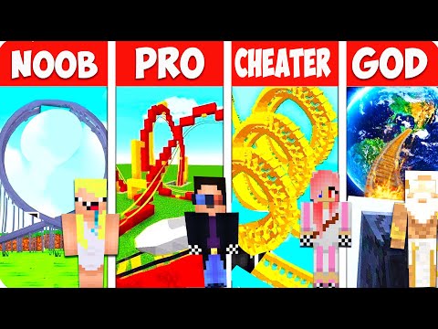 Видео: 🎢Строим АМЕРИКАНСКИЕ ГОРКИ в Майнкрафте за 10 МИНУТ! Нубик Леска Шеди!