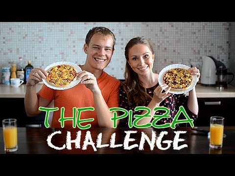 Видео: The pizza challenge // Пицца вызов