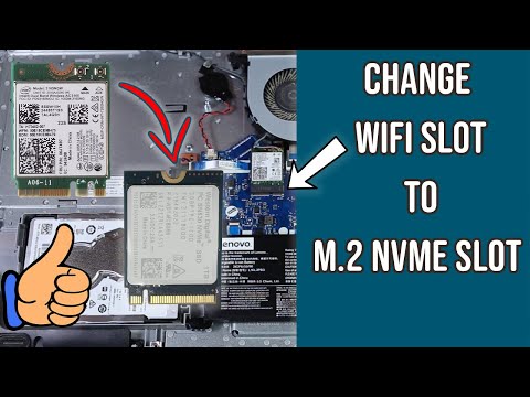 Видео: Преобразуйте слот WiFi в слот M.2 NVMe SSD!