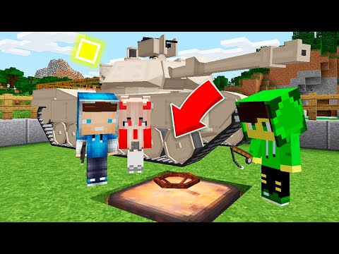 Видео: РЕБЯТА НАШЛИ СЕКРЕТНЫЙ ЛЮК ПОД ТАНКОМ В МАЙНКРАФТ ! Алексбой Minecraft