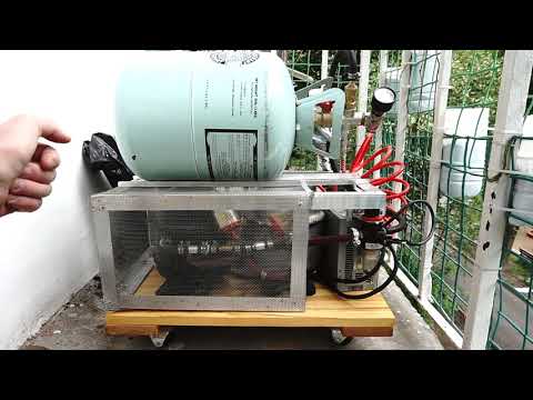 Видео: Компрессор из холодильника на двух моторах